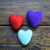 Assorted Felted Pet Hearts
